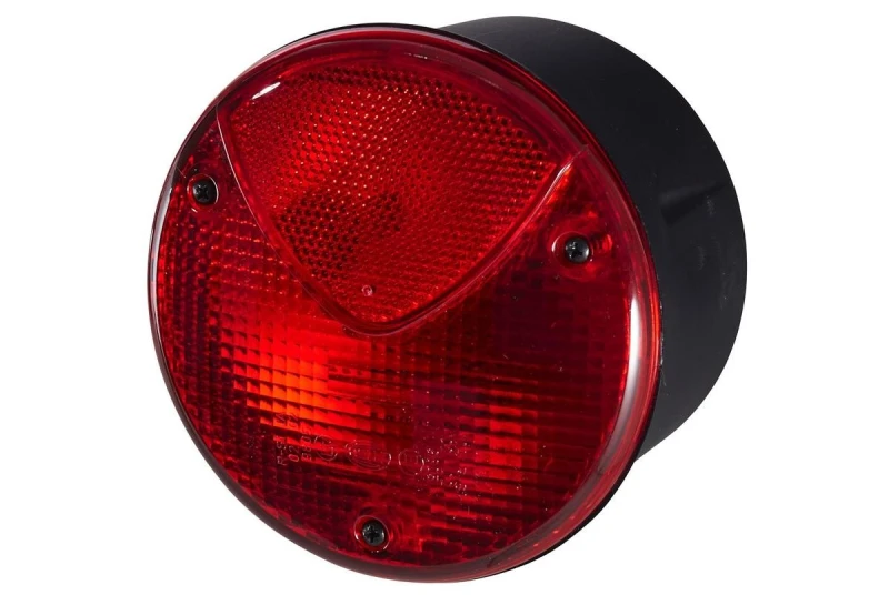 Image of HELLA 2TA 964 169-061 Combination Rearlight Right, Left red Black without bulbs Combination Rearlight (2492)