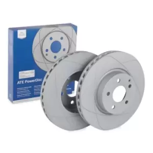 Image of ATE Brake disc AUDI 24.0330-0193.1 Brake rotor,Brake discs,Brake rotors