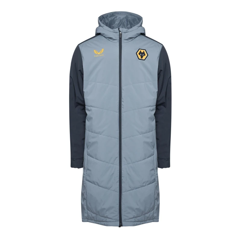 Image of Castore Castore WlvsLBCoat Tradwinds/bony male S