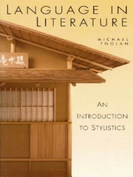 Image of Language in Literature by Michael Toolan Paperback