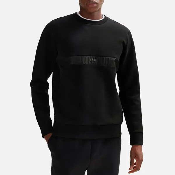 Image of BOSS Green Salbon Cotton-Blend Sweatshirt - XL