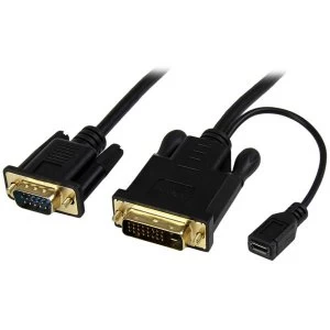 Image of StarTech 6ft DVI to VGA Active Converter