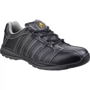 Image of Amblers Safety FS50 Antistatic Lace Up Safety Trainer Black Size 8