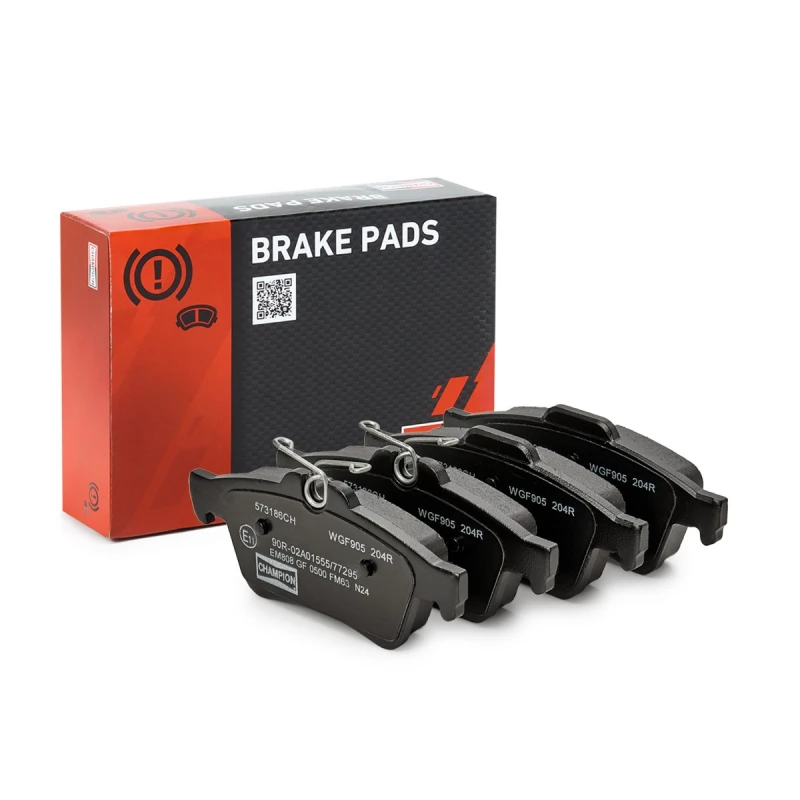 Image of Brake pad set CHAMPION 573186CH