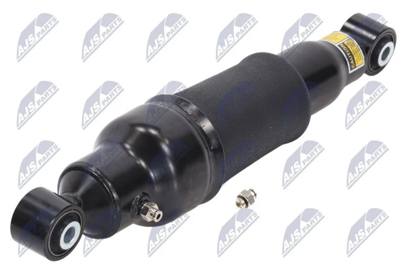 Image of NTY A-NS-052 Shock absorber Rear Axle Right, Gas Pressure, Suspension Strut, Bottom eye Shock Absorber (854)