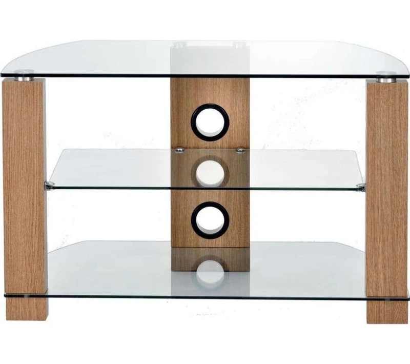 Image of TTAP Vision 800 mm TV Stand for up to 40" TVs - Light Oak, Brown 5060161681215
