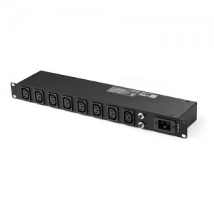 image of 1U 8 Port RackMount PDU with C13 Outlets