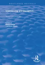 Image of Interviewing and Deception