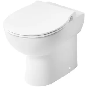 image of Contour 21 Plus Back to Wall Toilet 525mm Projection - Excluding Seat - Armitage Shanks