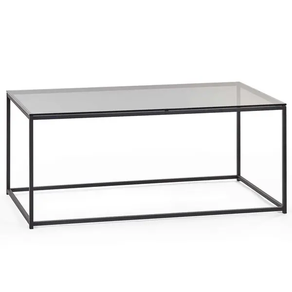 Julian Bowen Chicago Coffee Table Smoked Glass CHI012