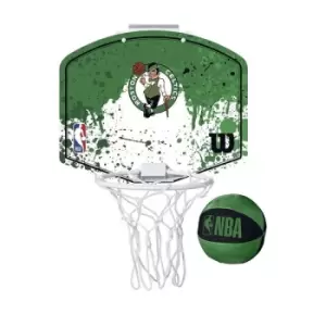 Image of Wilson NBA Team Mini Hoop Boston Celtics