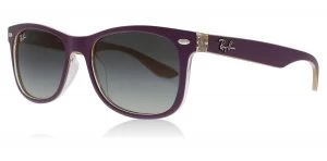Image of Ray-Ban Junior RJ9052S Sunglasses Matte Violet 703311 48mm