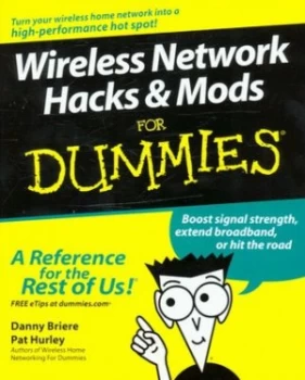 Image of Wireless Network Hacks and Mods for Dummies by Danny Briere Paperback