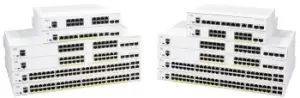 Image of Cisco CBS350-48XT-4X-UK network switch Managed L2/L3 Silver
