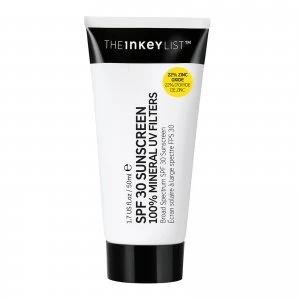 image of The INKEY List SPF30 Sunscreen 100% Mineral UV Filters 50ml