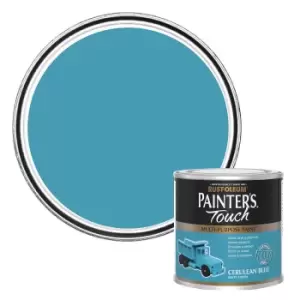 Image of Rust-Oleum Painters Touch Matt Paint Cerulean Blue - 250ml