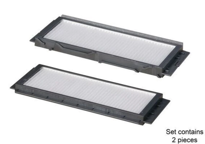 Image of MAHLE LA 501/S Pollen filter Particulate Filter Filter,interior air (424)