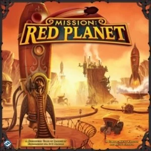Image of Mission Red Planet Board Game Steampunk themed