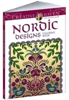Image of Creative Haven Nordic Designs Collection Coloring Book
