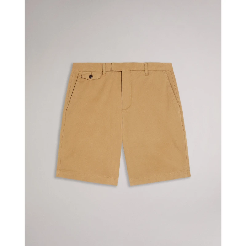 Image of Ted Baker Mens Chino Shorts Tan male 32