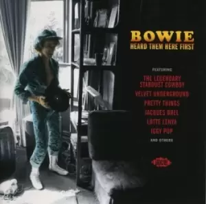 Image of Bowie Heard Them Here First by Various Artists CD Album