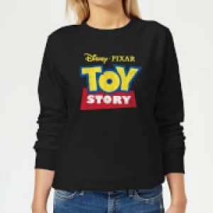 Toy Story Logo Womens Sweatshirt - Black - 3XL - Black