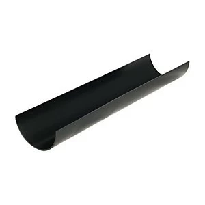 image of FloPlast RGM2B Miniflo Gutter Pipe - Black 2m