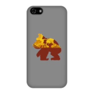 image of Nintendo Donkey Kong Silhouette Mangrove Phone Case - iPhone 5C - Snap Case - Gloss