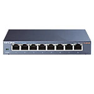 image of tp-link Switch TL-SG108 8 x 10/100/1000Mbps RJ-45