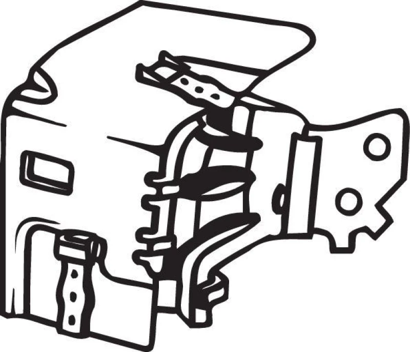 Image of Rubber Strip, exhaust system BOSAL 255-906