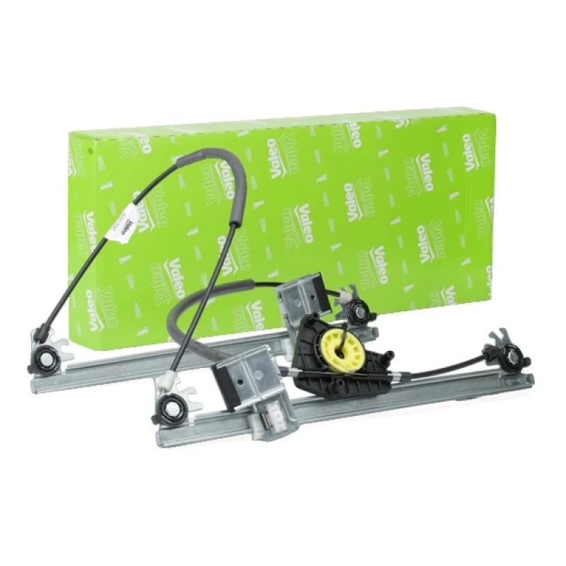 Image of VALEO 850396 Window regulator Left Front, Operating Mode: Electric, without electric motor Window Winder (1561)