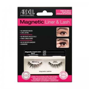 Image of Ardell Magnetic Liquid Liner & Lash Kit Demi Wispies Black