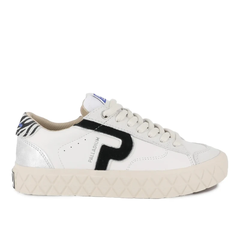 Image of Palladium Womens Trainers Palladium Ace Lo Mix LTH Blanc Female 37