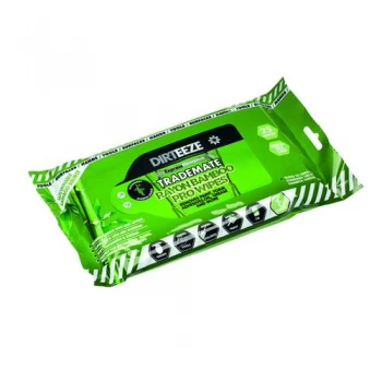 image of Dirteeze Bamboo Eco Degreaser Wet Wipes 25 Sheets DGBF25