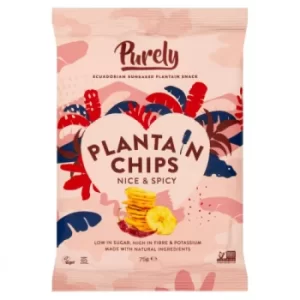 Image of Purely Plantain Nice Spicy 75g (10 minimum)