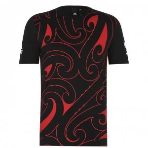 image of adidas Maori T Shirt Mens - Black