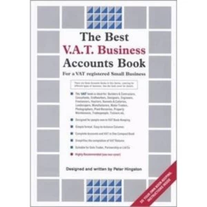 Image of The Best V.A.T. Business Accounts Book: For a VAT Registered Small Business by Peter Hingston (Hardback, 2013)