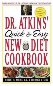 Image of Dr. Atkins Quick and Easy New Diet Cookbook by Robert C Atkins and Veronica C Atkins Book