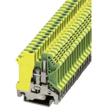 Image of PE protective conductor terminal USLKG 5 Phoenix Contact Green yellow