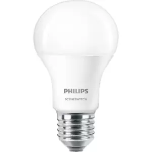 Image of Philips SceneSwitch 8w LED ES/E27 GLS Colour Changing - 59837500
