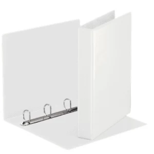 Image of Esselte Essentials Panorama A4 Ring Binder 30mm with 4 D-rings - White