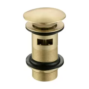 Image of Arissa Brushed Brass Slotted Basin Waste