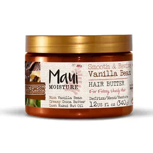 image of Maui Moisture Smooth Revive+ Vanilla Bean Hair Mask 340g