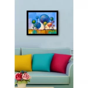 Image of SC0401 Multicolor Decorative Framed MDF Painting
