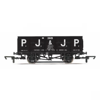 image of Hornby 21T Mineral Wagon PJ & JP 3619 Era 3 Model Train