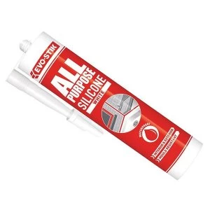 image of EVO-STIK 112889 All Purpose Flex Silicone Sealant Brown C20