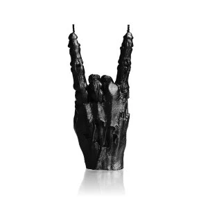 Image of Black Metallic Zombie Hand RCK Candle