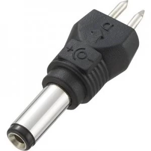 Image of VOLTCRAFT93027C26Low Voltage AdaptorsWith Low voltage plug outside diameter 5mm internal diameter 2.1mm straight