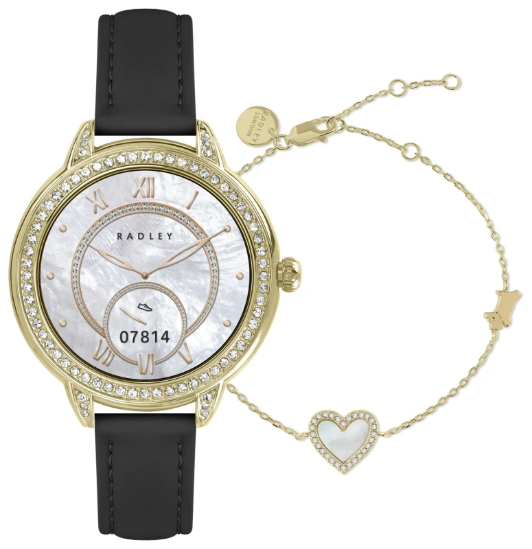 Image of Radley Stone Set AMOLED Calling Smartwatch and Bracelet Set
