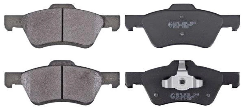 Image of A.B.S. 37673 Brake pad set without integrated wear sensor Brake Pad Set,disc brake (402)